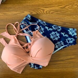 Cupshe Midrise Swim Set